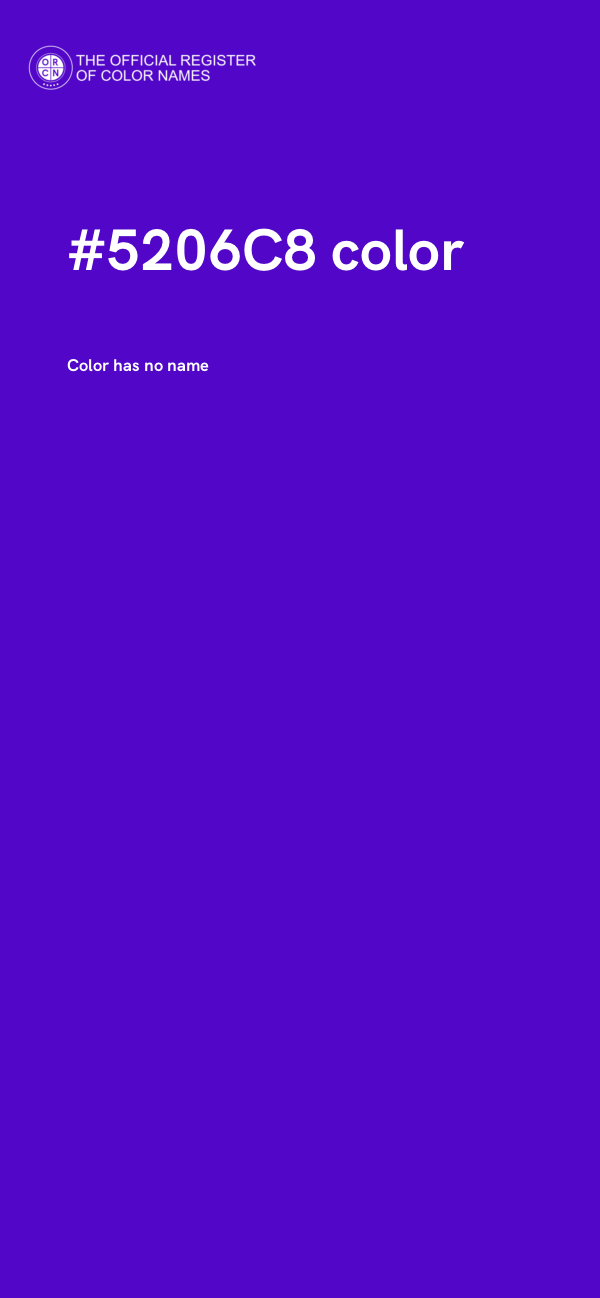 #5206C8 color image