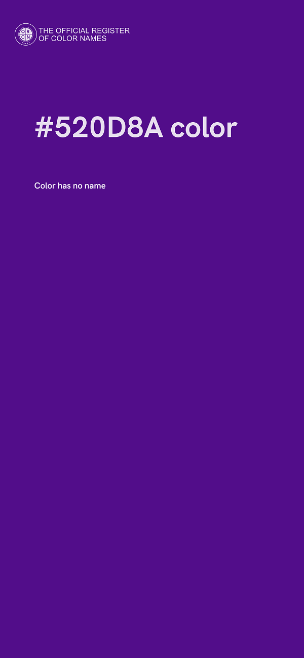 #520D8A color image
