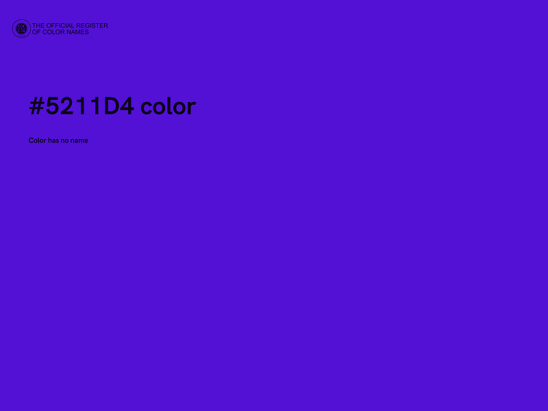 #5211D4 color image