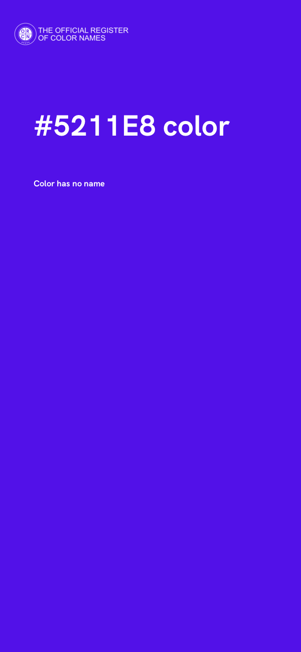 #5211E8 color image