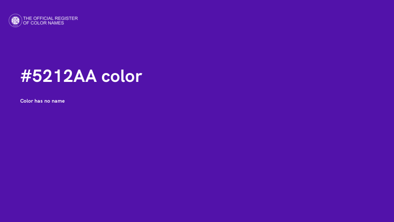 #5212AA color image
