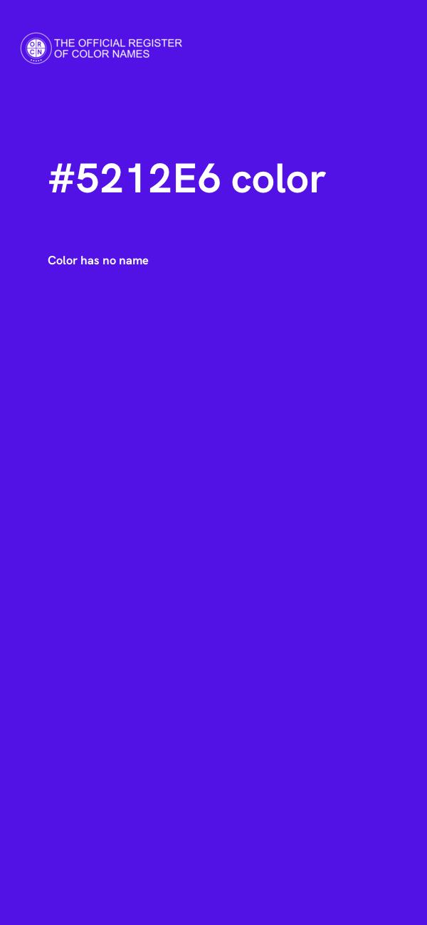 #5212E6 color image