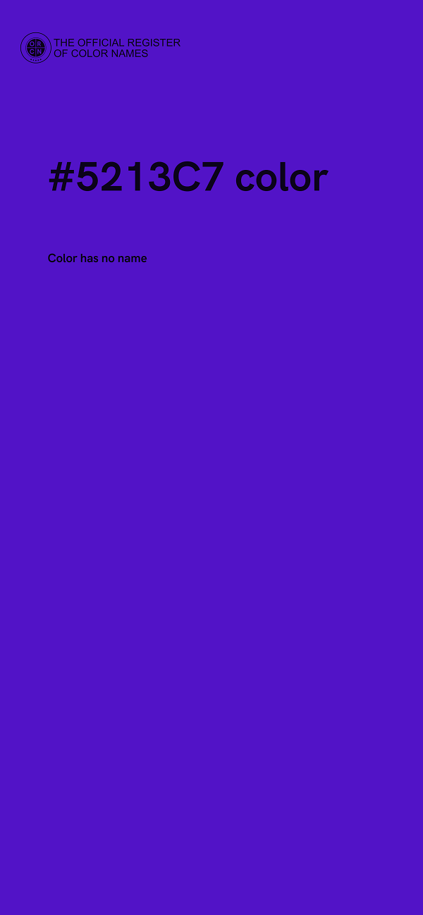 #5213C7 color image
