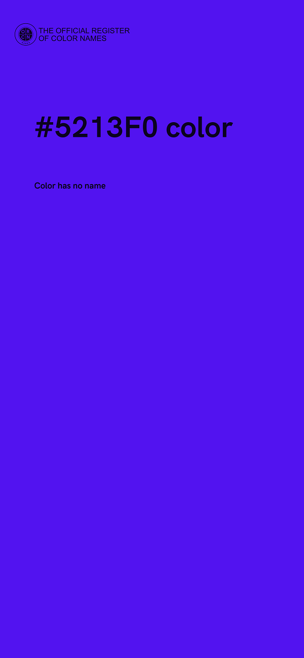 #5213F0 color image