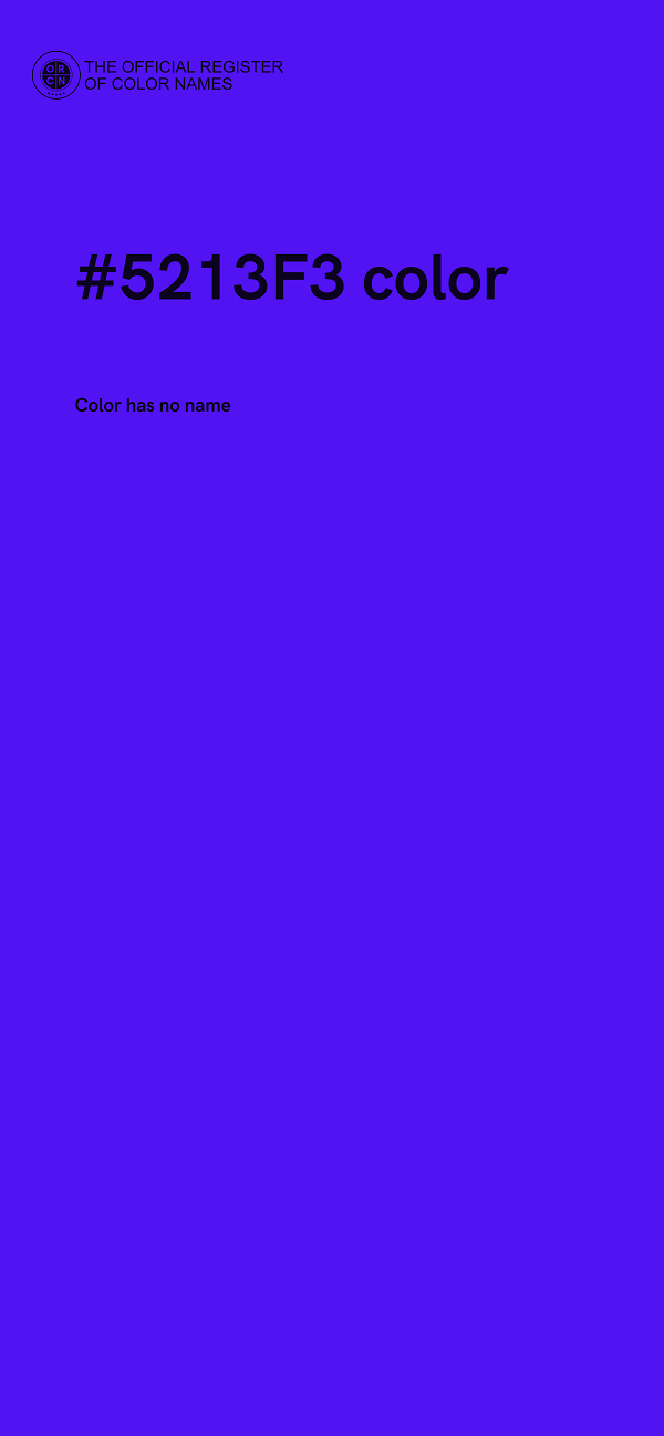 #5213F3 color image