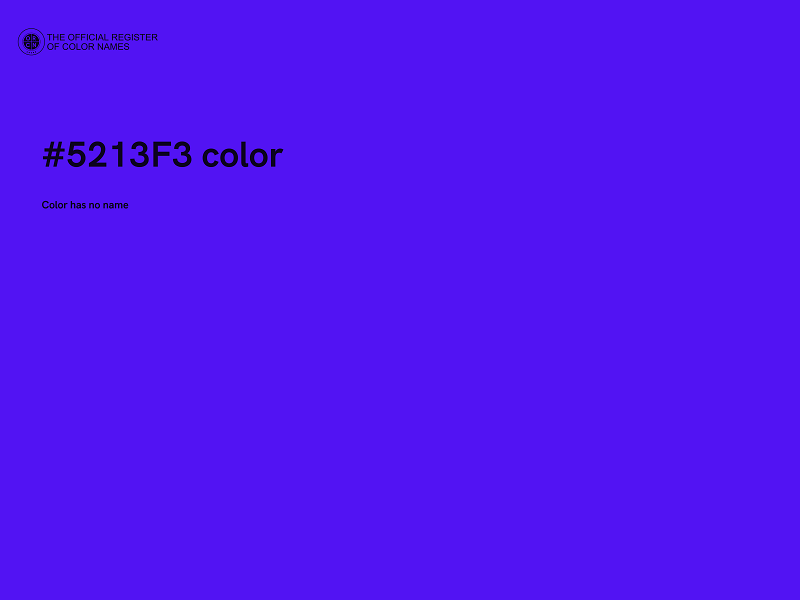 #5213F3 color image