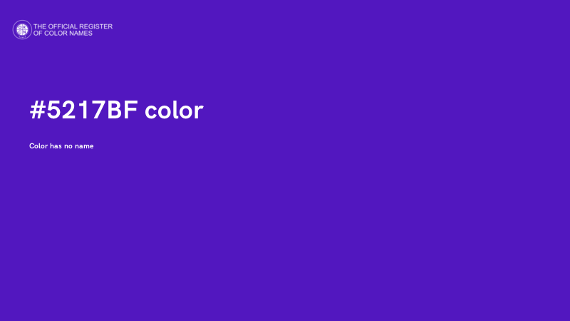 #5217BF color image