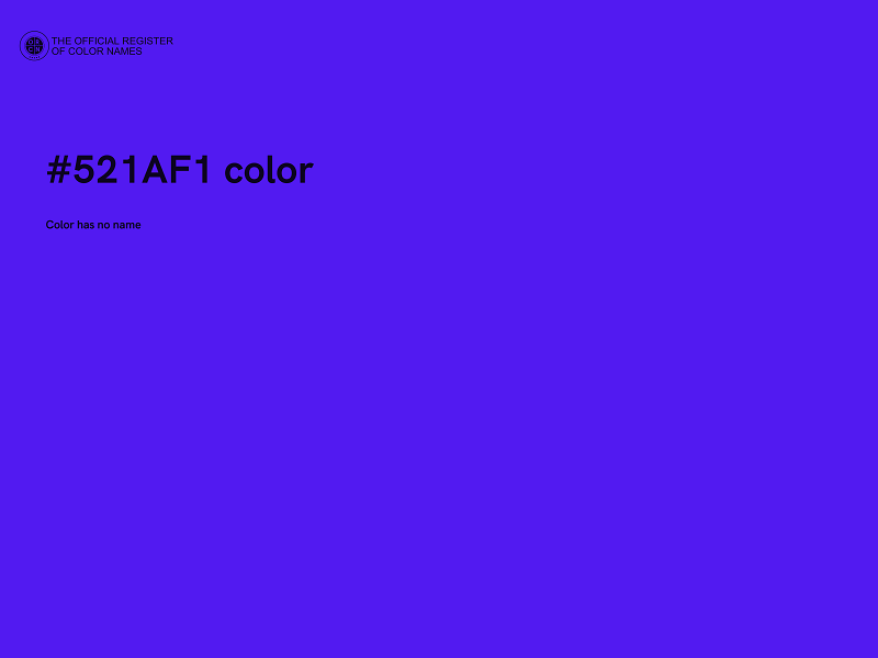 #521AF1 color image