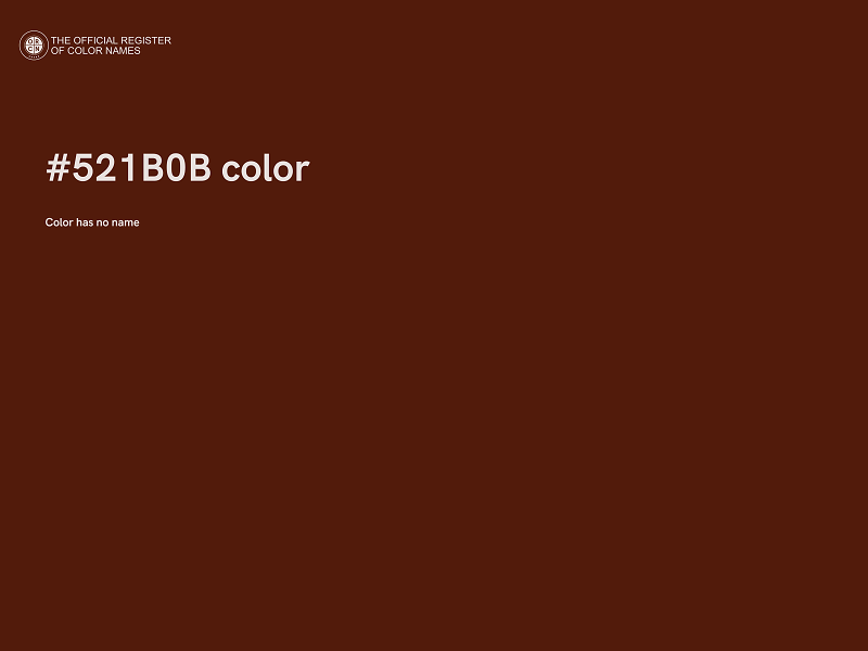 #521B0B color image