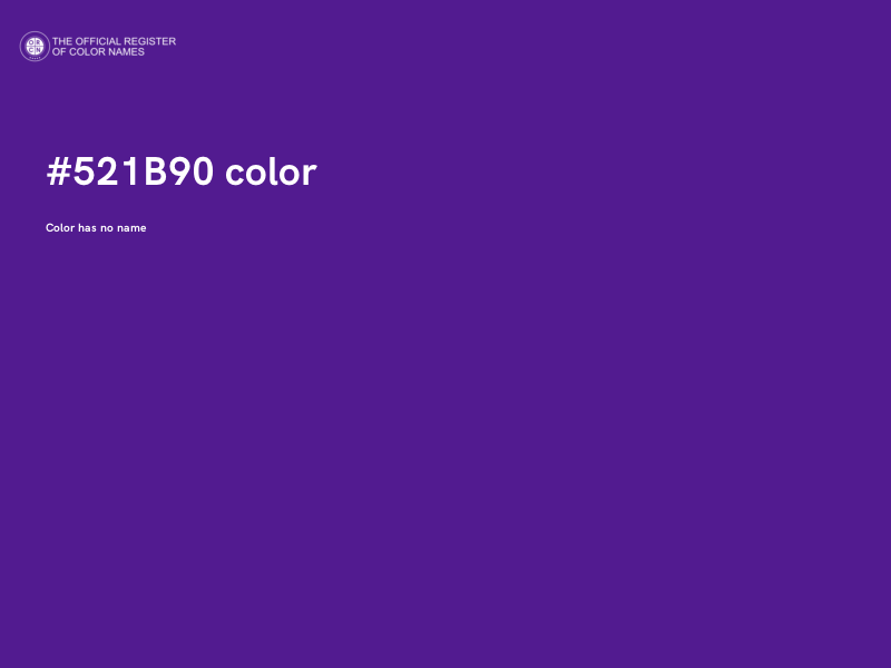#521B90 color image