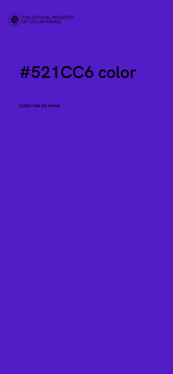 #521CC6 color image