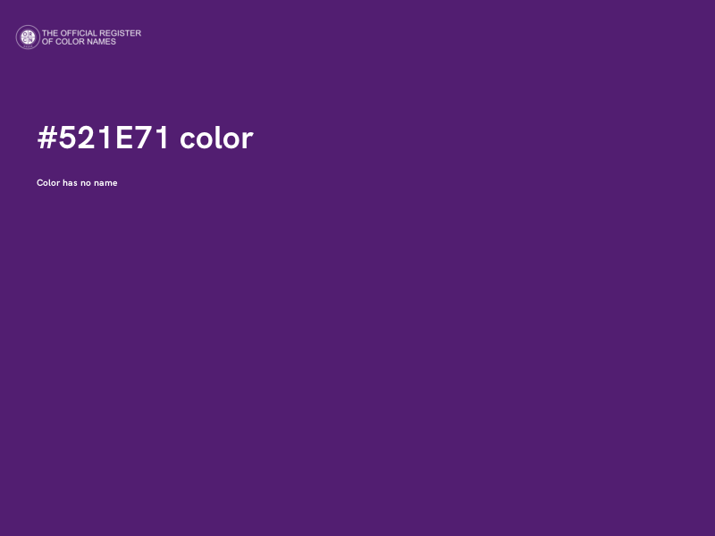 #521E71 color image