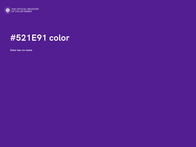 #521E91 color image