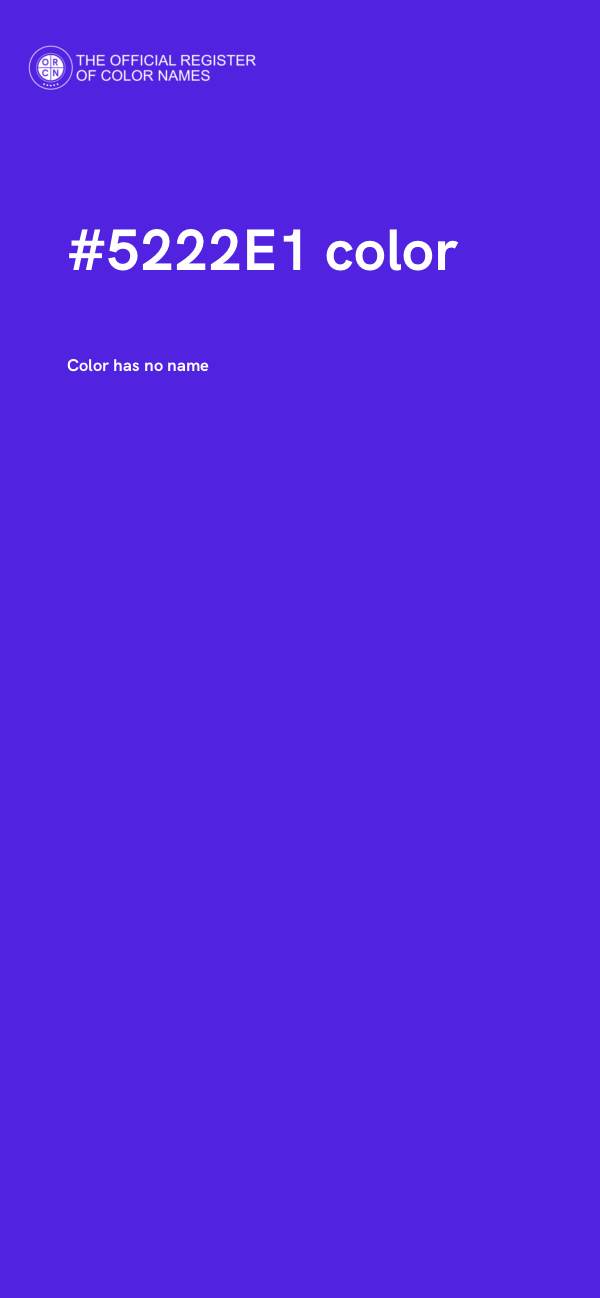 #5222E1 color image
