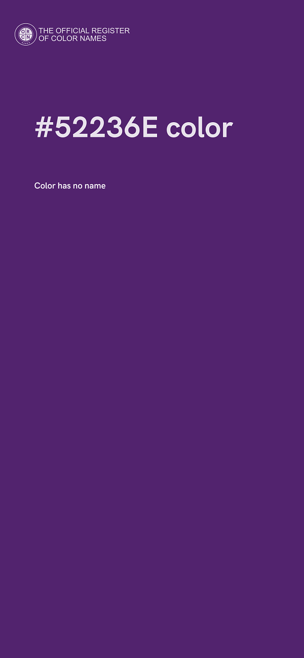 #52236E color image