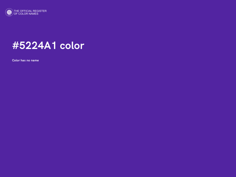 #5224A1 color image