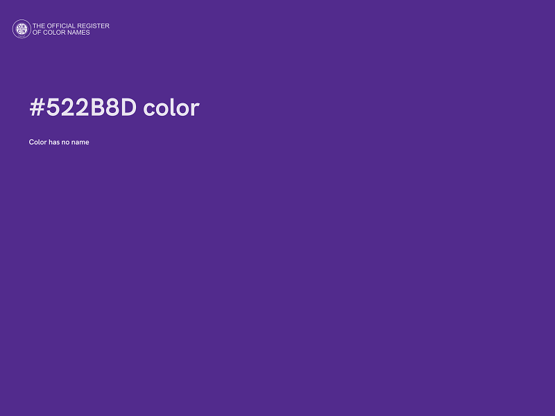 #522B8D color image