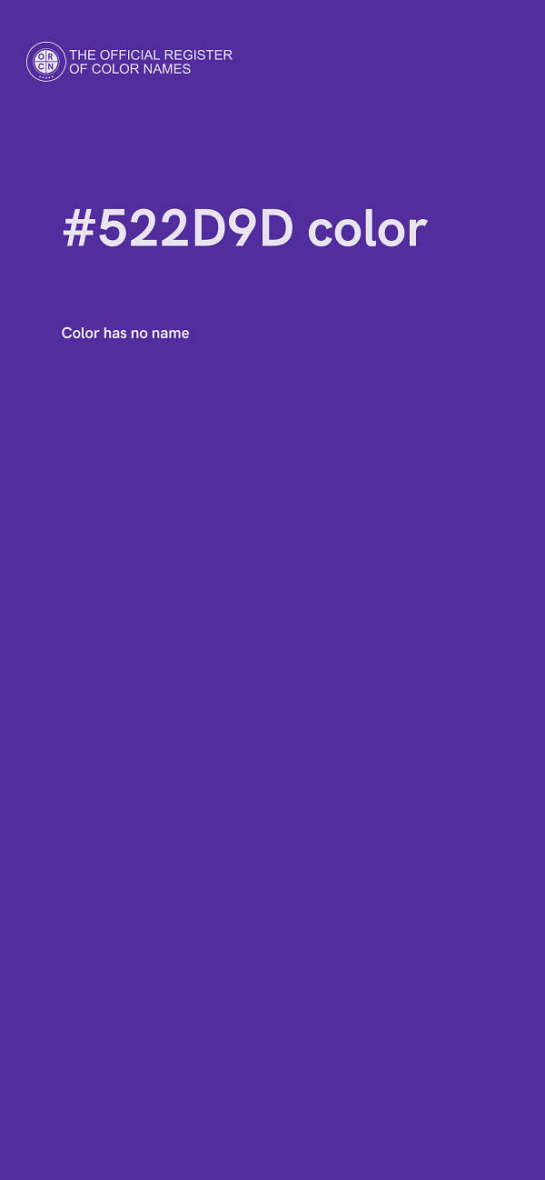 #522D9D color image