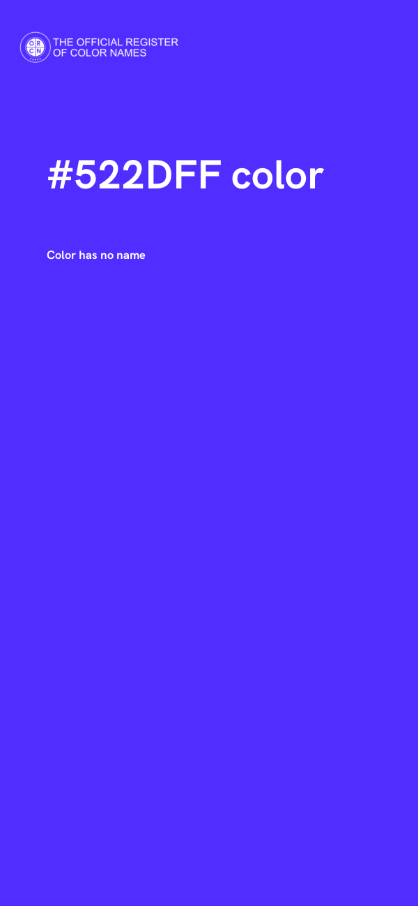 #522DFF color image