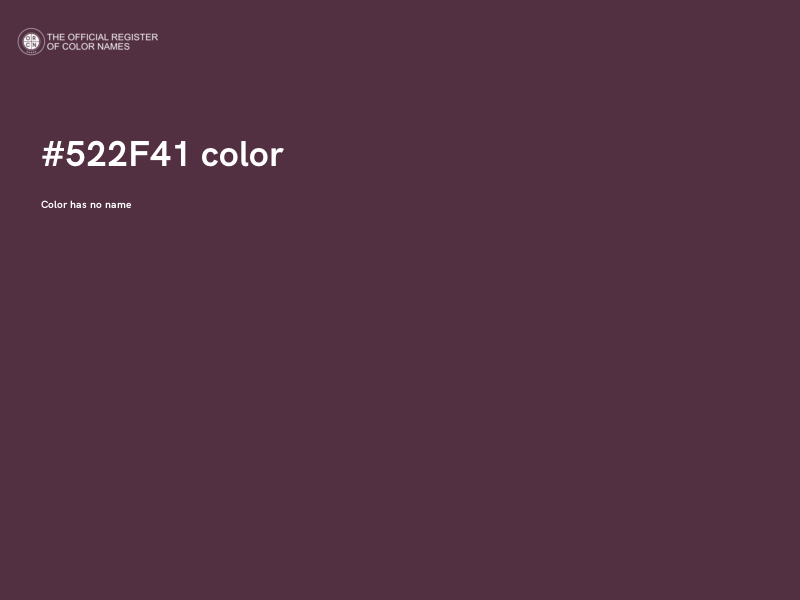 #522F41 color image