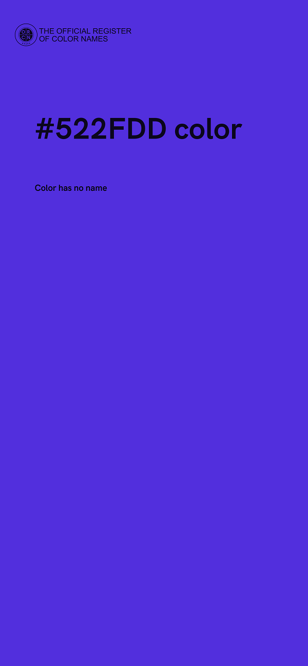 #522FDD color image