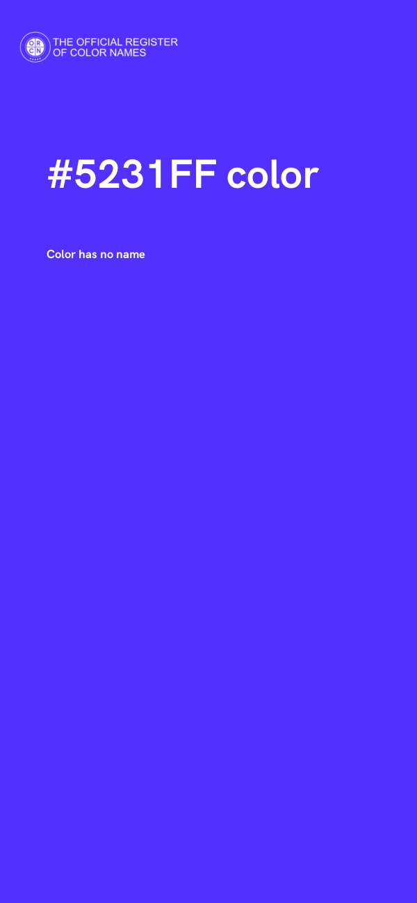 #5231FF color image