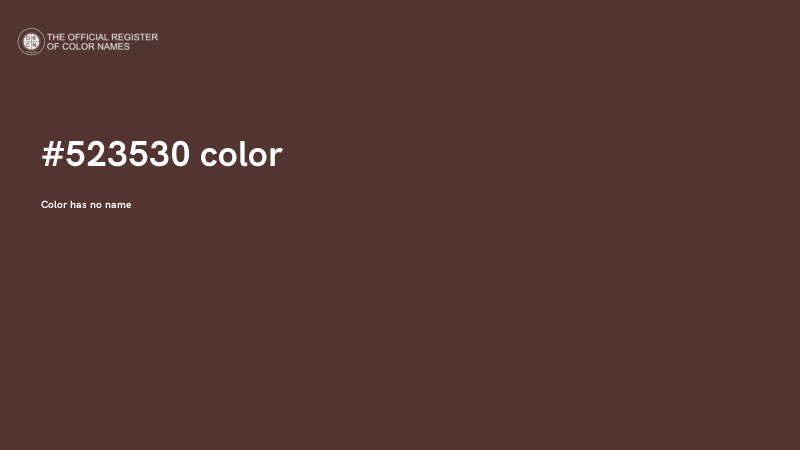 #523530 color image