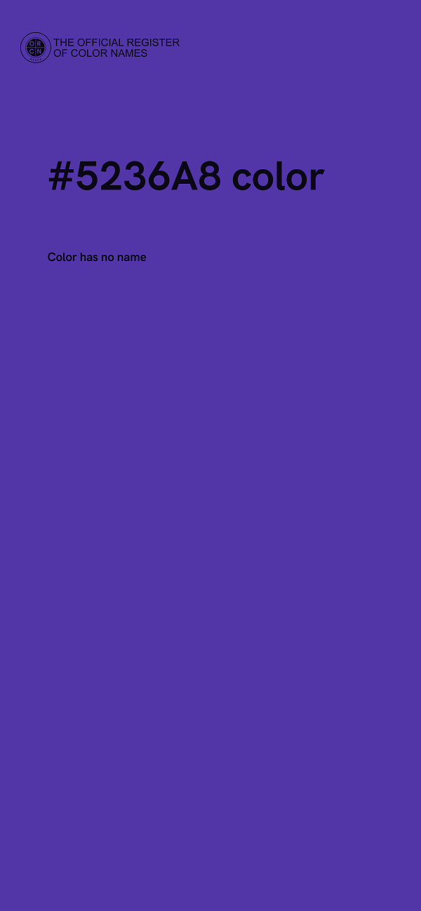 #5236A8 color image