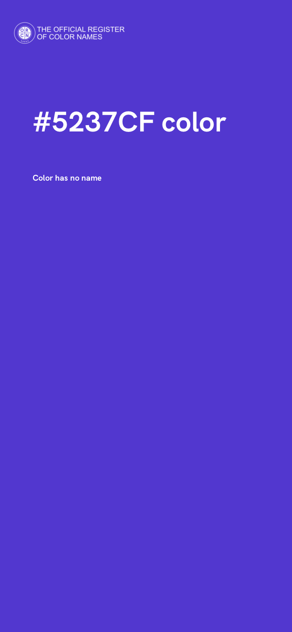 #5237CF color image