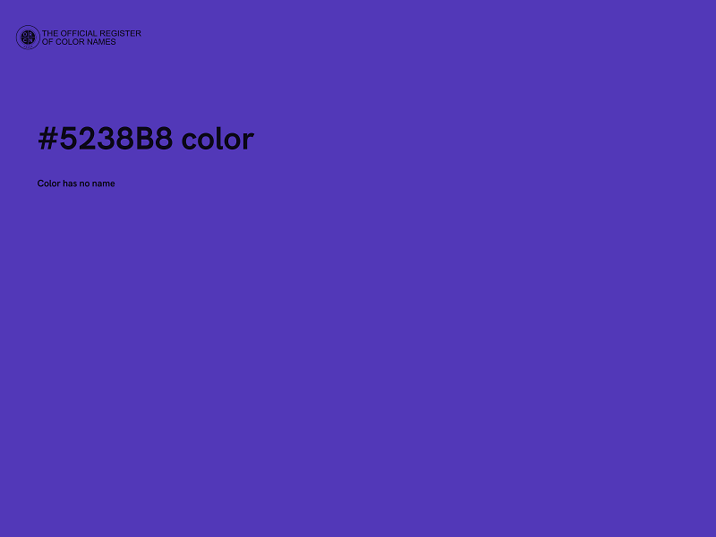 #5238B8 color image