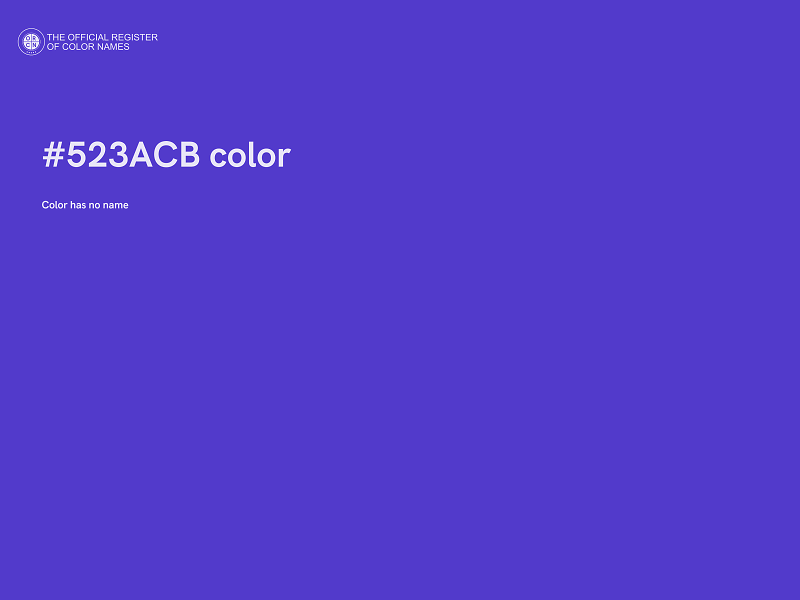 #523ACB color image