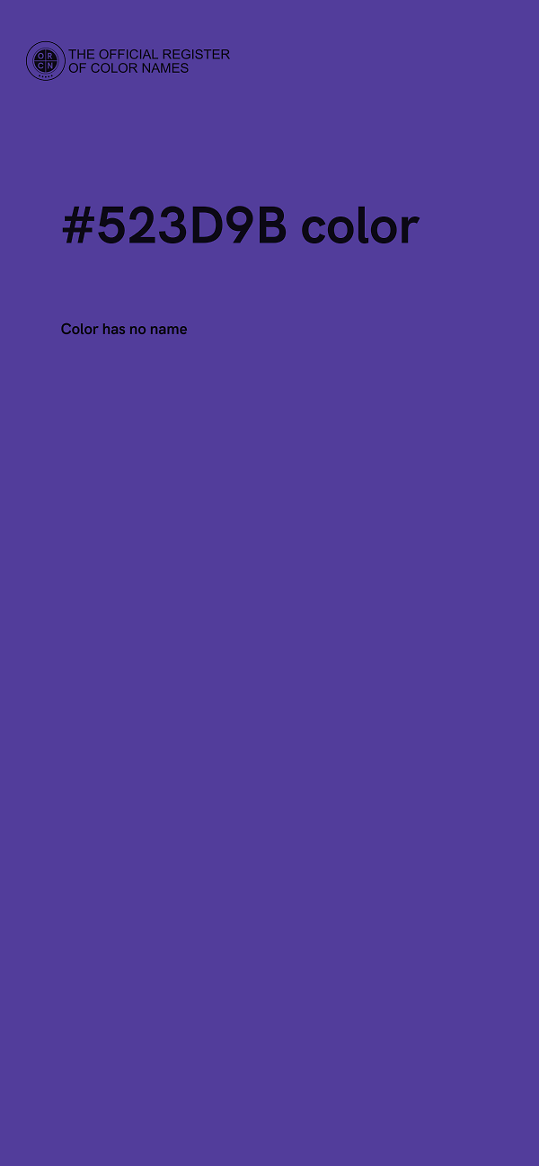 #523D9B color image