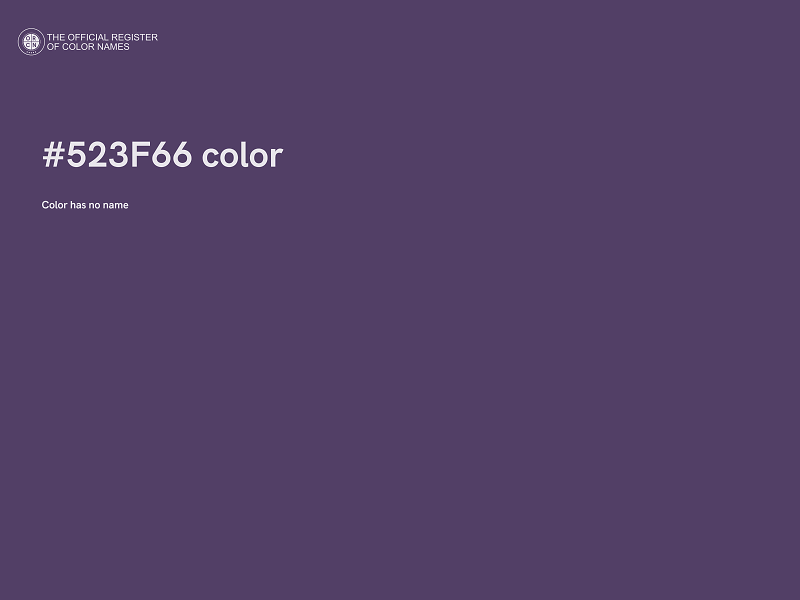 #523F66 color image