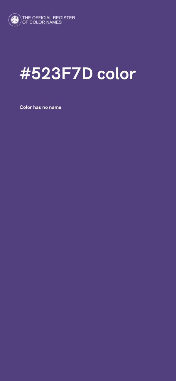 #523F7D color image
