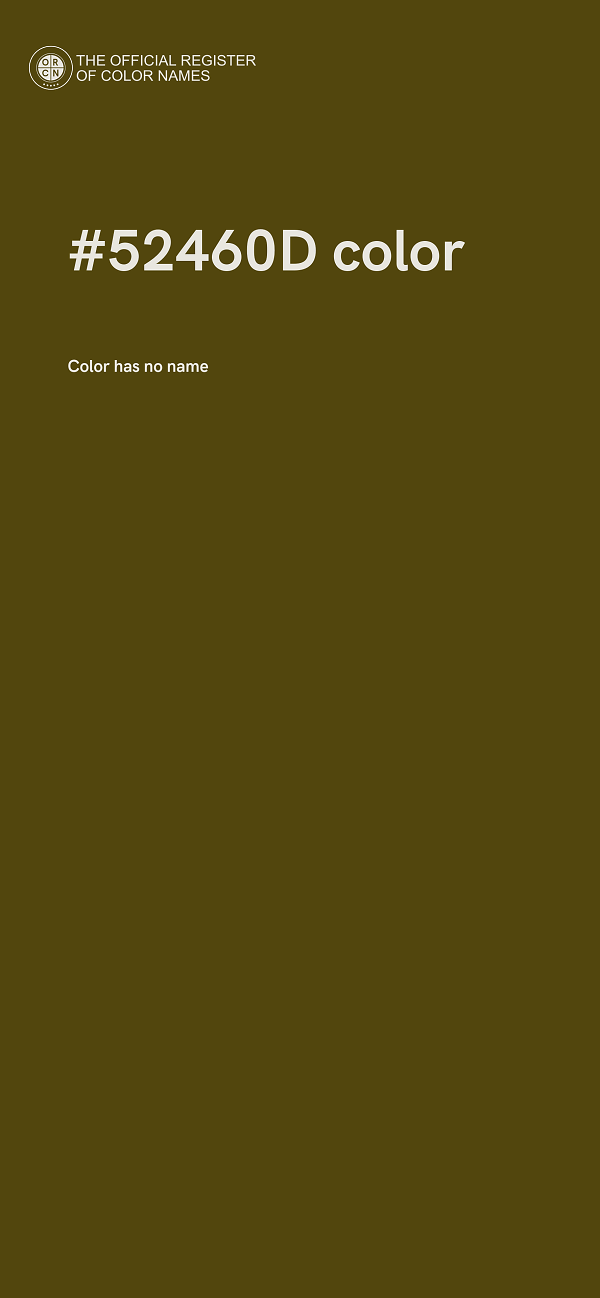 #52460D color image