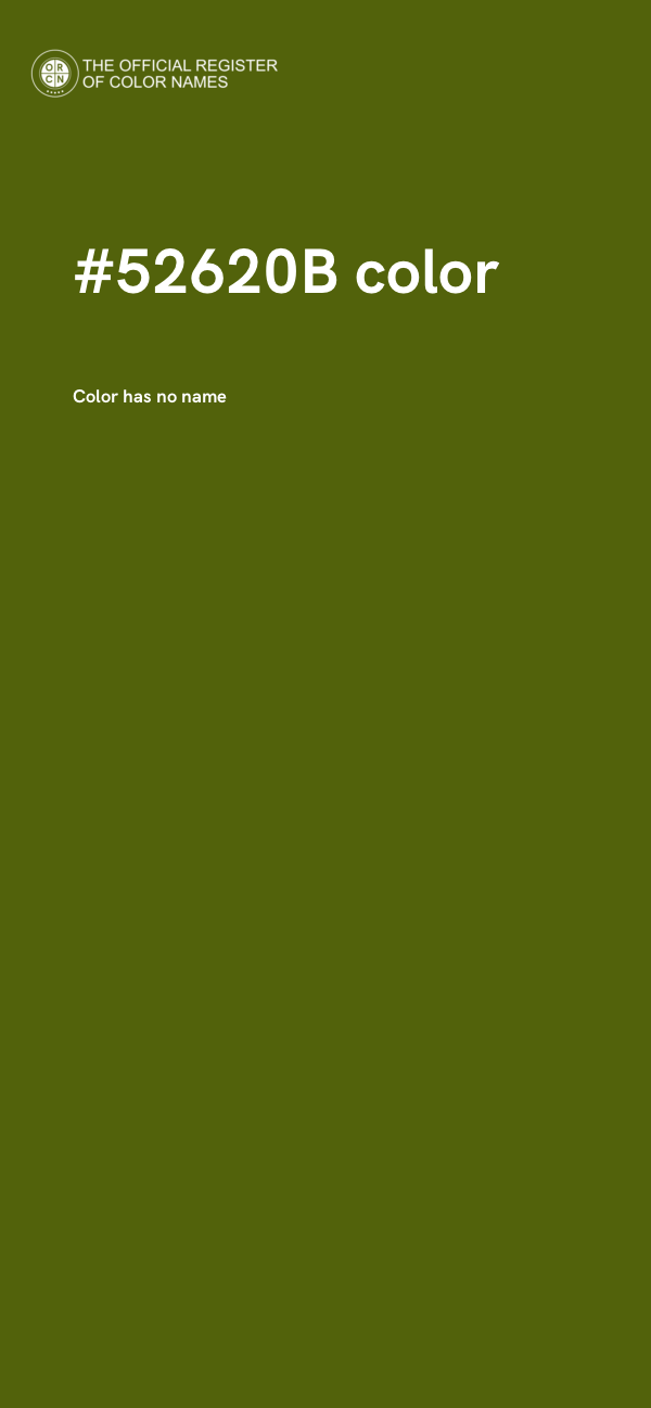 #52620B color image