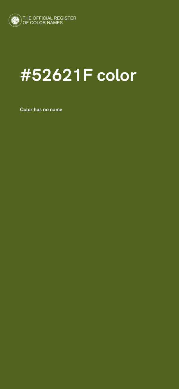 #52621F color image