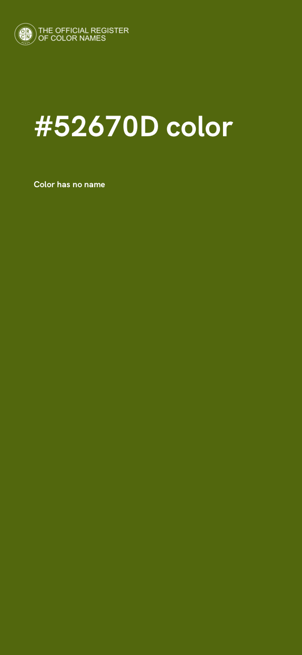 #52670D color image