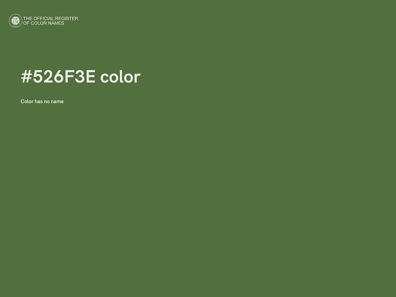 #526F3E color image