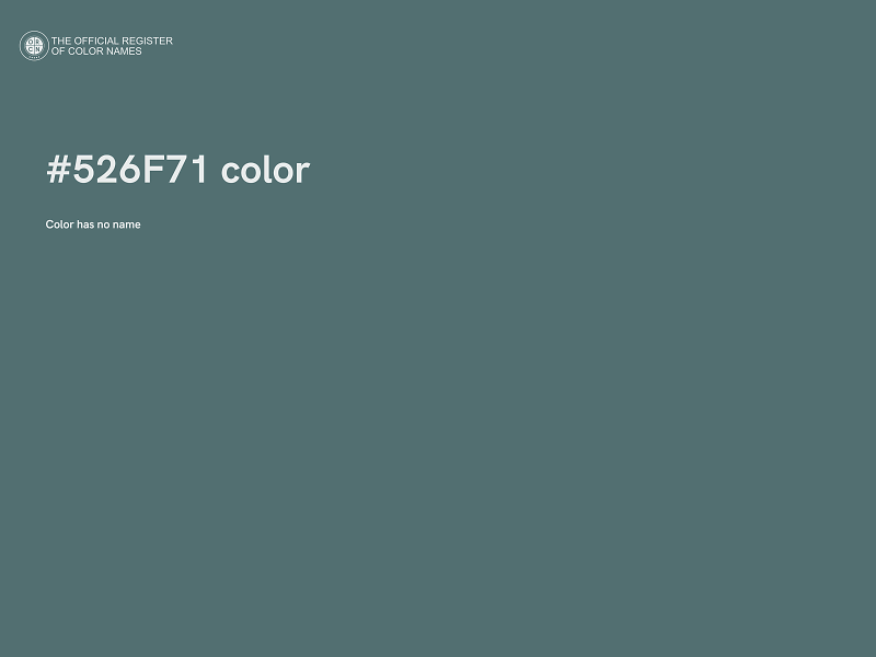 #526F71 color image