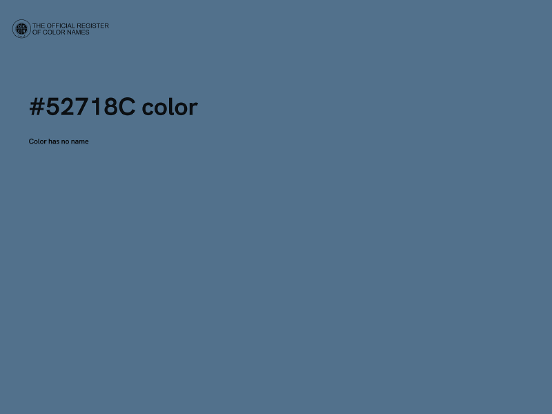 #52718C color image