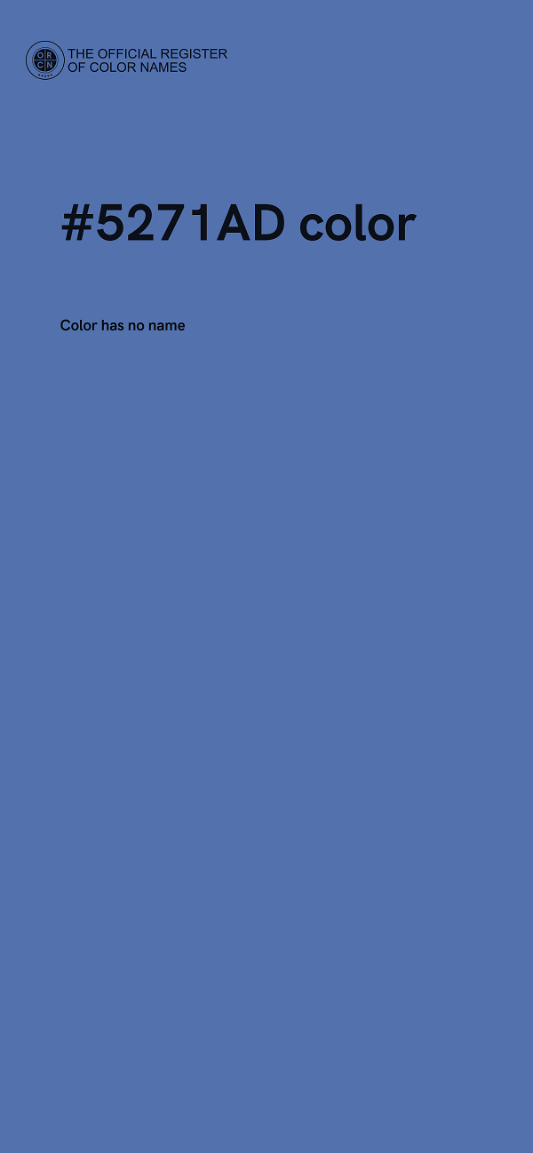 #5271AD color image