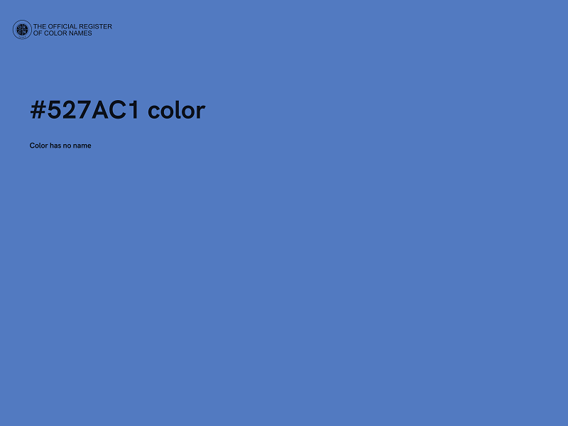 #527AC1 color image