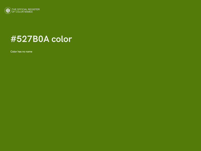 #527B0A color image