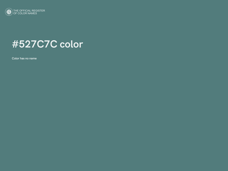 #527C7C color image