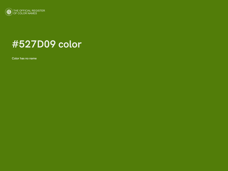 #527D09 color image