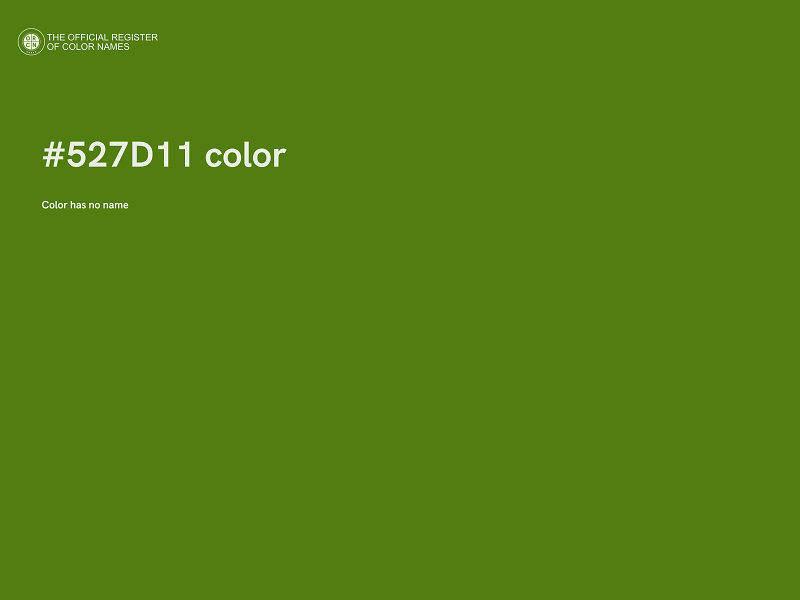 #527D11 color image