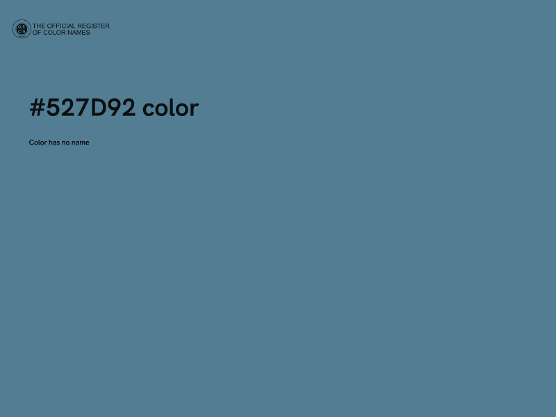 #527D92 color image