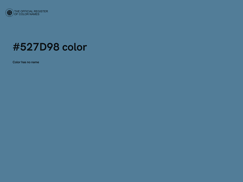 #527D98 color image