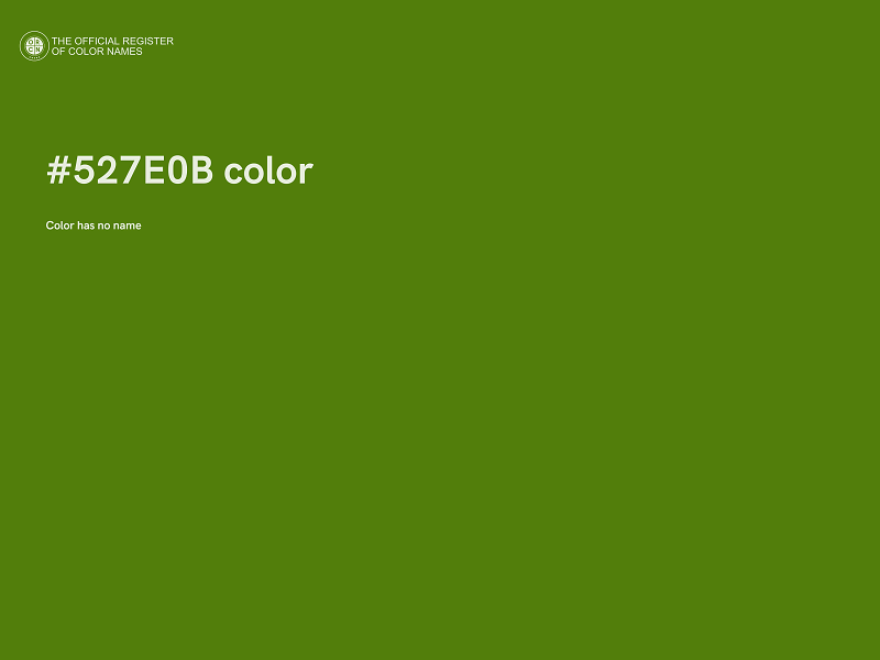 #527E0B color image